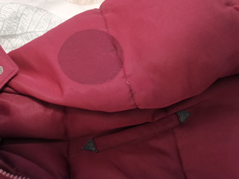 Дамска зимна шуба Mila с пух и пера, М