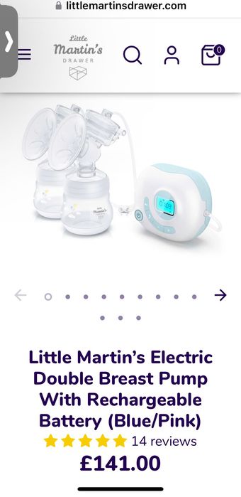 Комплект електрическа двойна помпа за кърма безжична