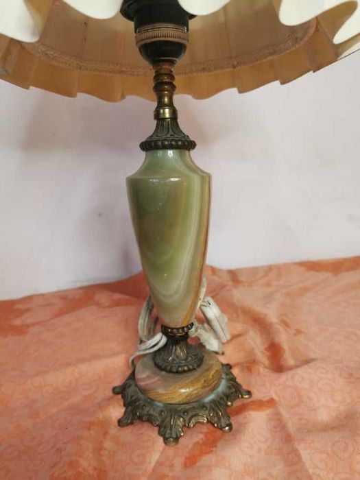 Veioza bronz cu onix