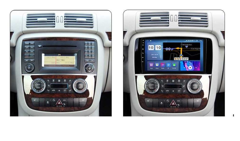 Navigatie Mercedes R Class W251 din 2005 - 2017 , Garantie 2GB 4GB 8GB