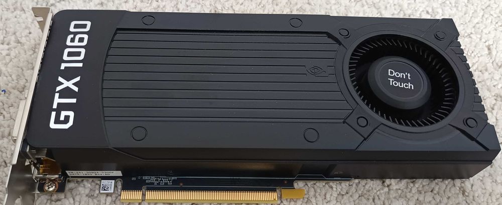 Placa video gaming Nvidia GTX 1060 6Gb 192 bit Impecabila