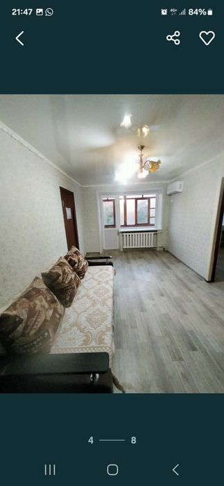 2-х комнатная. Продам. На 3 этаже.