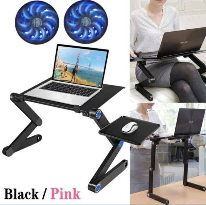 Складной столик-трансформер Laptop Table T8 для ноутбука
