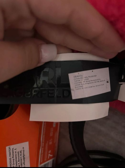 Geanta Karl Lagerfeld colaborare cu Carine Roitfeld