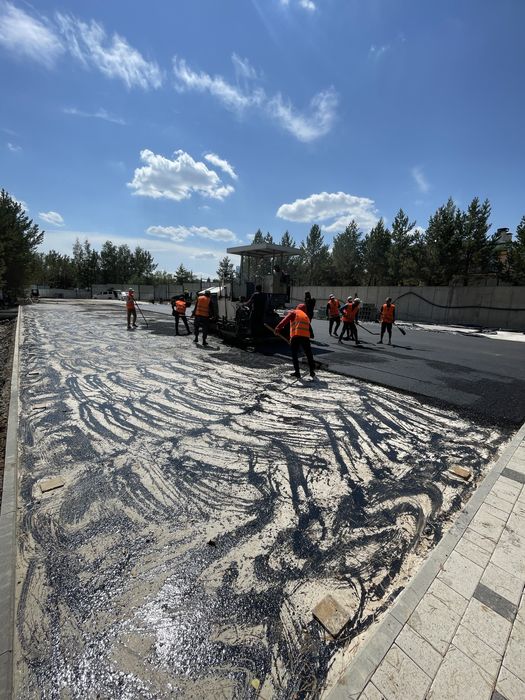 Асфальтирование укладка асфальта