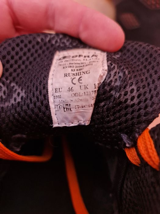 Високи работни обувки Cofra