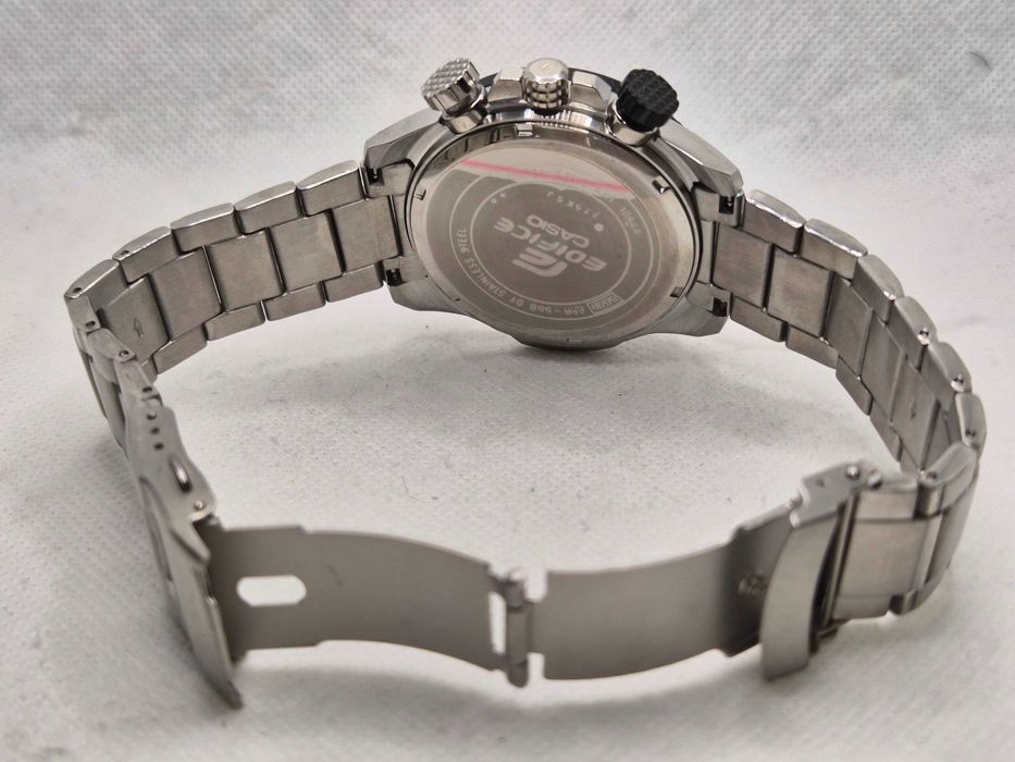 Ceas Sport Casio Edifice EFR 558 db SILVER Black friday Garantie 2 ani