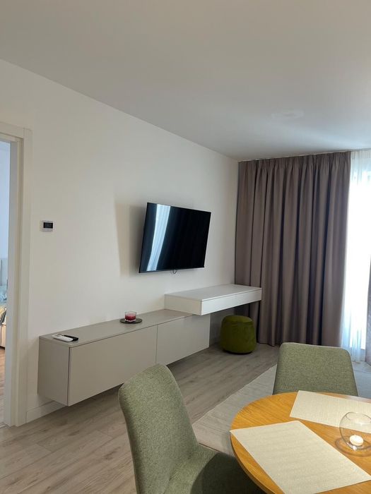 Apartament premium cu 2 camere, complet mobilat și utilat, loc de parcare inclus, Greenfield Plaza Residence