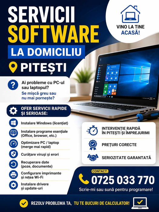 Servicii de IT la domiciliu