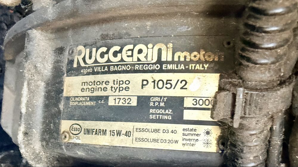 Motocompresor Aer  Mattei 55 -Motor Ruggerini