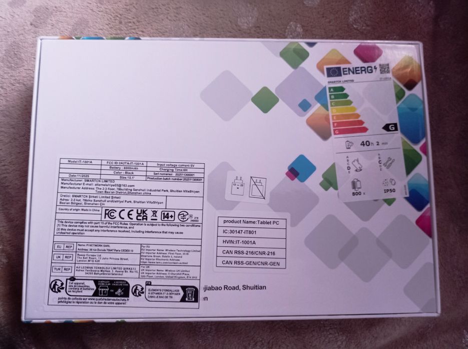 Планшет ПК новый