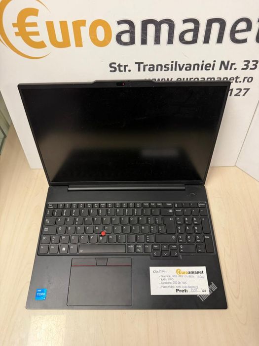 Laptop Lenovo ThinkPad E16, Intel Core i5-1335U -T-