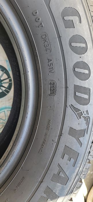 2 anvelope 215 70 15c goodyear 2021 8,5mm