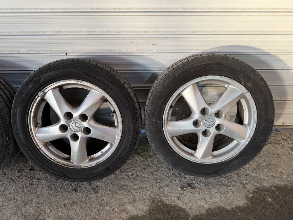 Mazda оригинални алуминиеви джанти с гуми 16”
