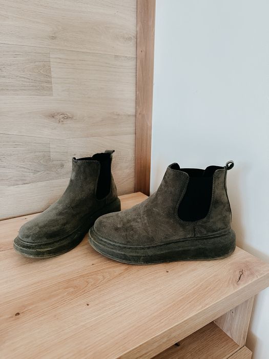 Дамски ботуши велюр 37