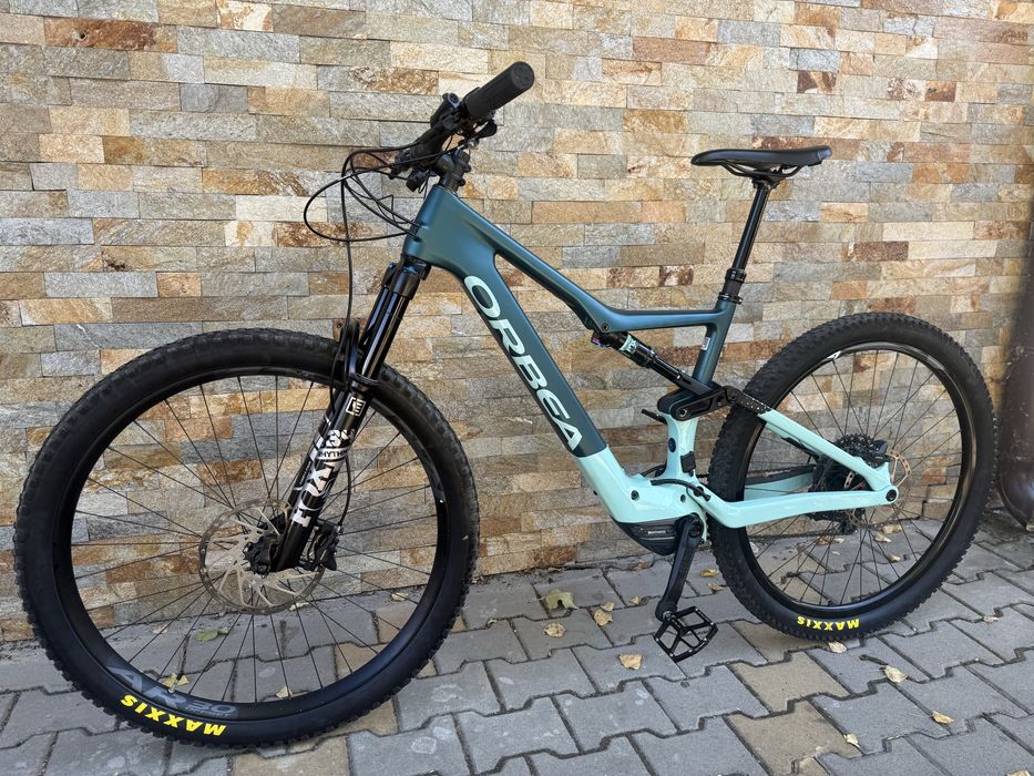 2022 Orbea Rise M20 Carbon - електрически карбонов МТБ байк (ebike)