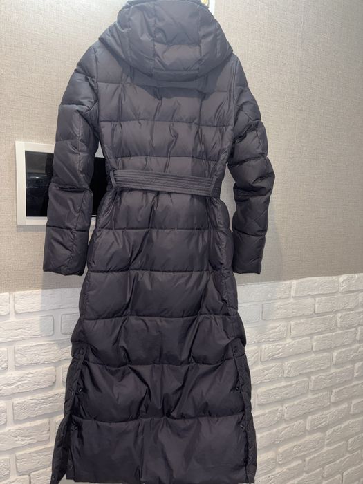Длинная теплая зимняя куртка
