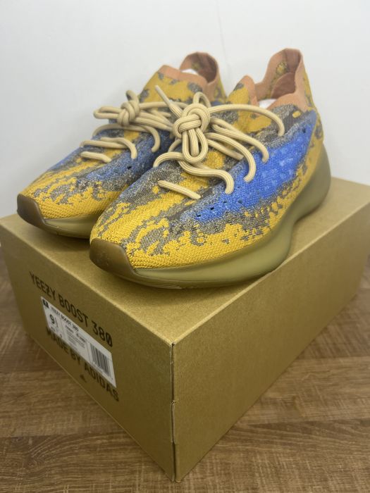Adidas Yeezy Boost 380 Blue Oat Reflective - 43 1/3, 47 1/3