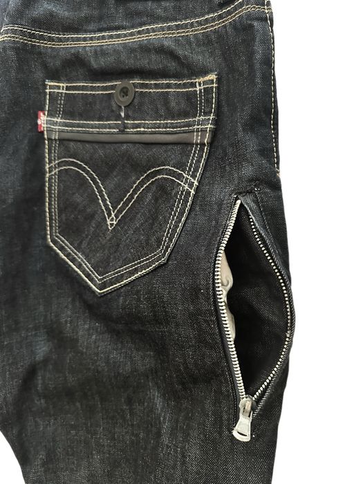 Тъмносини винтидж дънки Levi’s 514