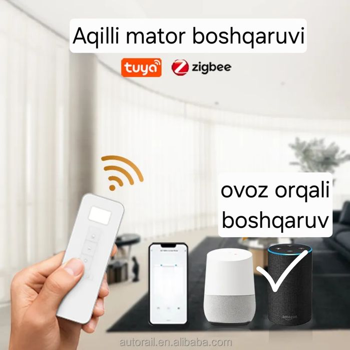 Smart karniz . Alisa . Amazon. Elektron karniz.Karniz