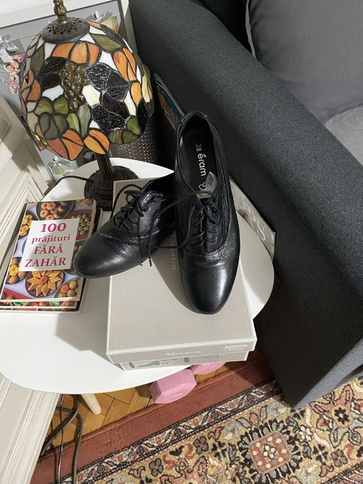 Pantofi piele naturala Eram