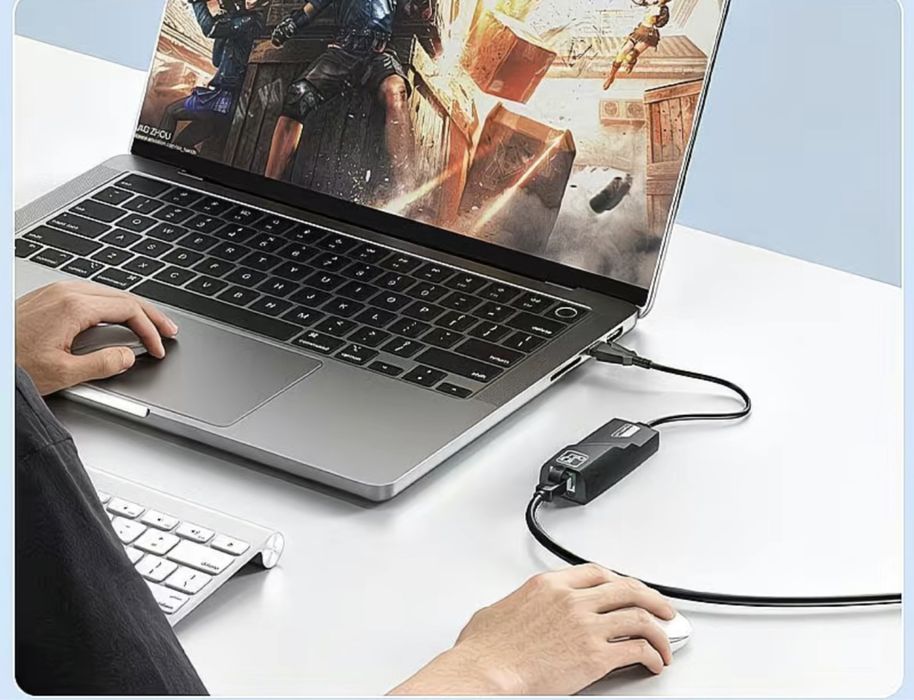 USB Сетевая карта Lan до 1000Mbt Ethernet USB RJ-45 Type C lan Rj45