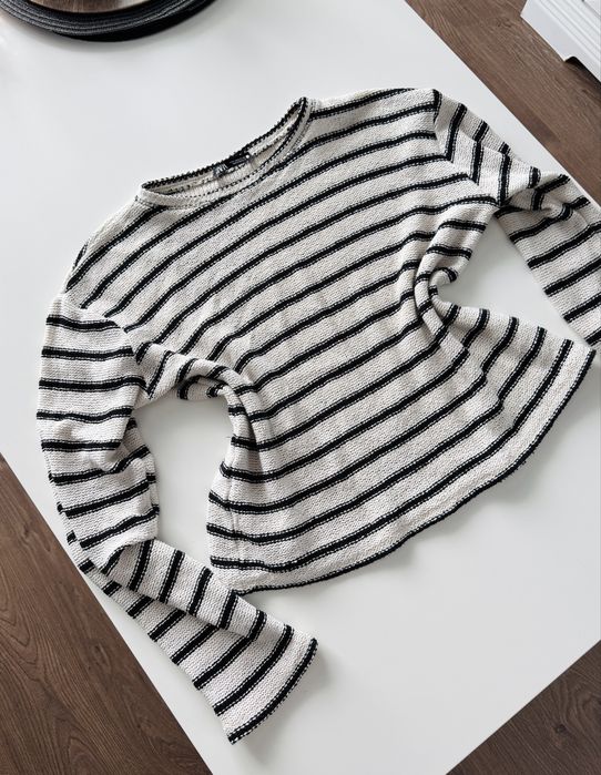 Bluza zara model crosetat bumbac