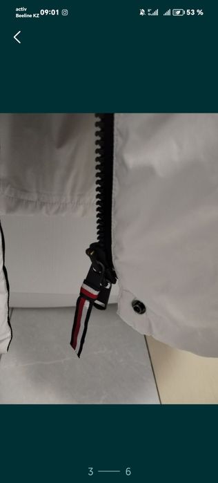 Пуховик Tommy hilfiger.