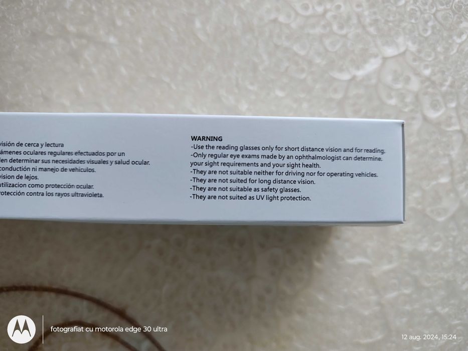 Ochelari pentru citit +1,5