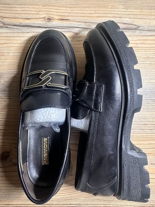 Лоферы натуральная кожа