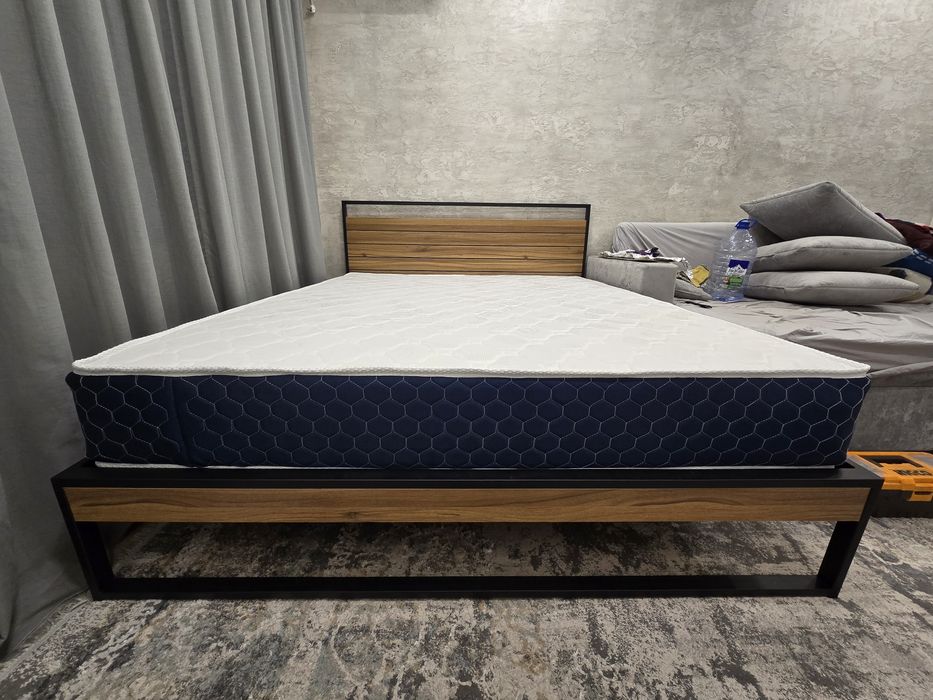 АКЦИЯ. Kravat (ДИАМОНД) кровать металлическая лофт стиле от производит