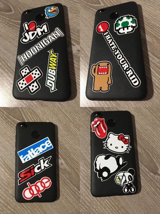 ПРОМОЦИЯ! 100 бр. БОМБ BOMB стикери изрязани по контур всеки поотделно