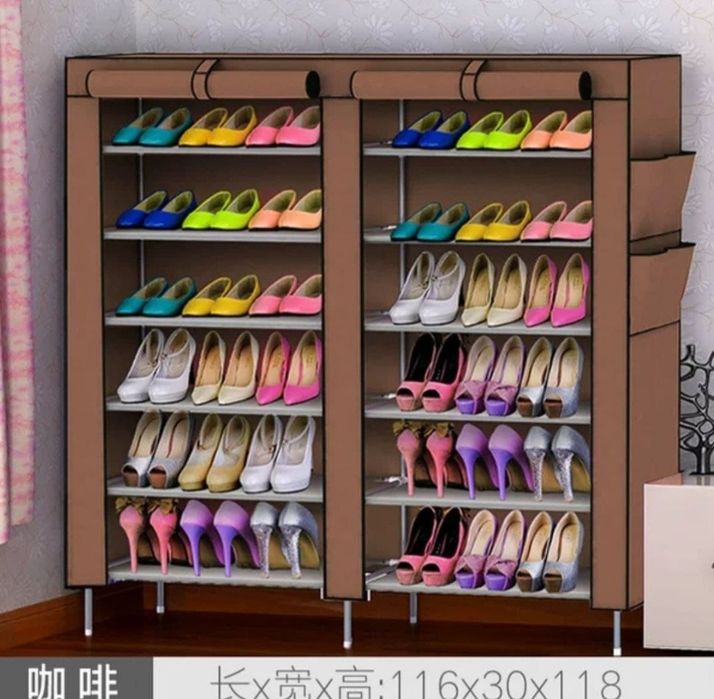 Доставка бесплатная Тканевый шкаф для обув