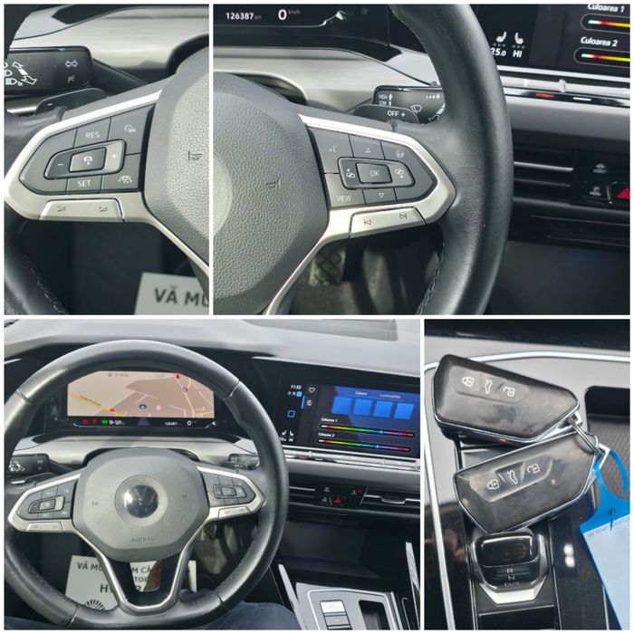 Vw Golf Style,2023, Ambientale Matrix Alcantara