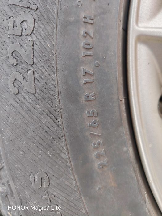 Jante aliaj 5x114,3  R17 Toyota Nissan  + anvelope  225/65R17