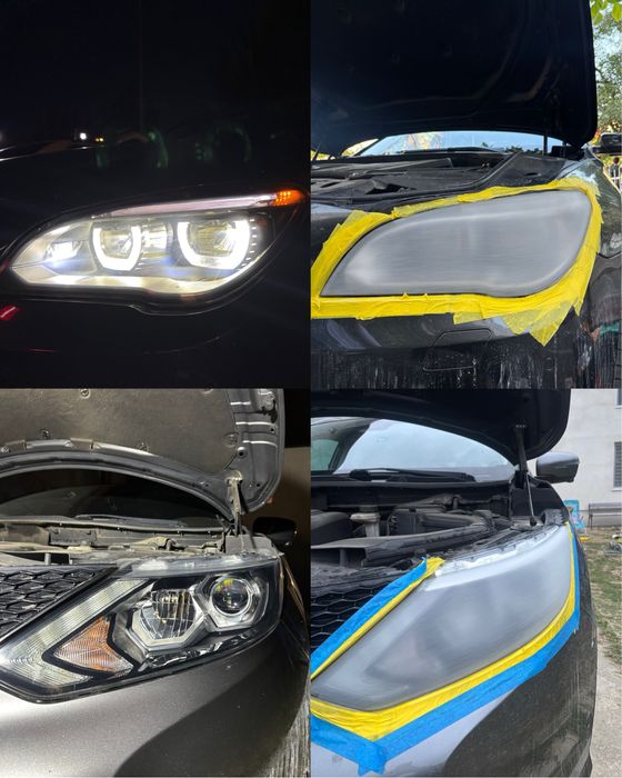 Polish faruri -reconditionare Faruri Polimerizare faruri