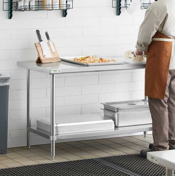 Mese din inox pentru gastronomie –masa de lucru din inox ,noi