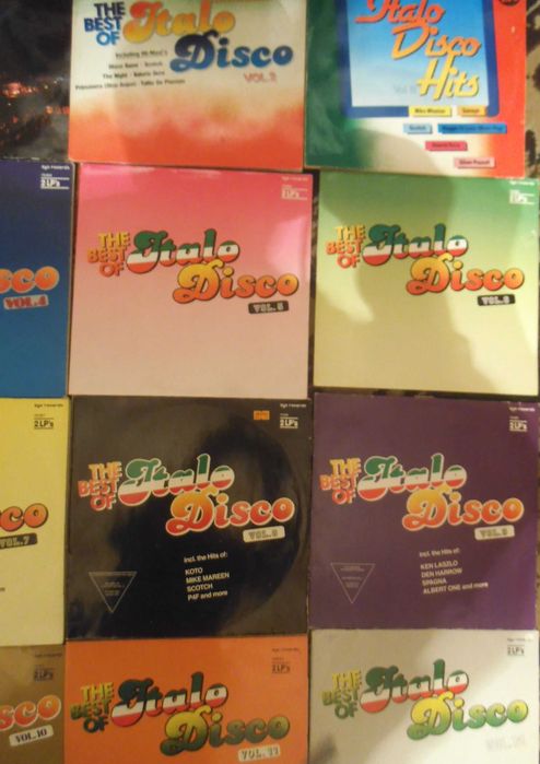Vinyl-uri/ The Best of Italo-Disco/toata colectia vol 1-13