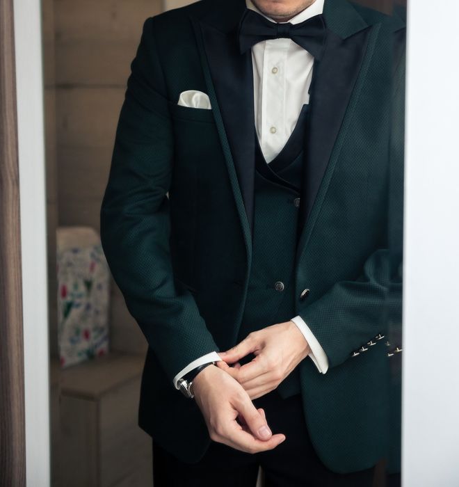Vand costum ginere verde