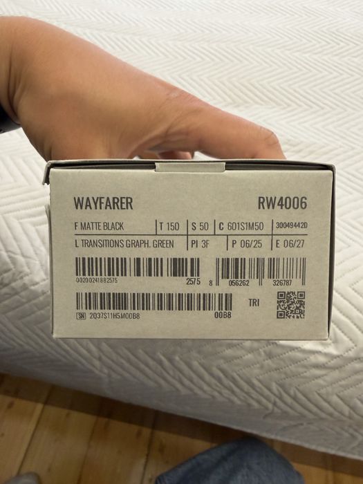 Ray-Ban Meta Матовые Хамилион Размер 50