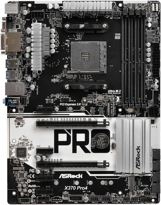 ASRock X370 Pro4 AM4 ATX - noua sigilata, Ryzen 3000 Ready