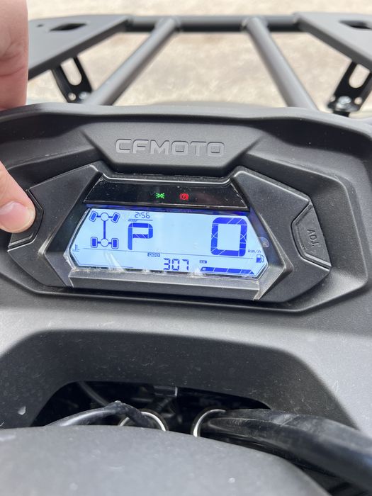 Vand CfMoto Cforce 450L, 300 km, Ca nou + remorca