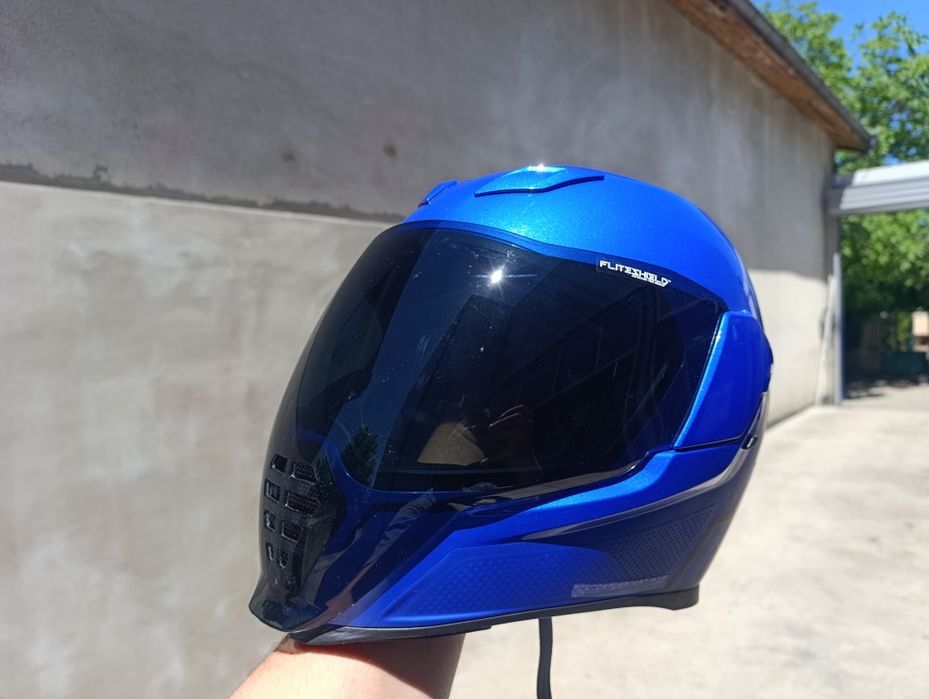 Icon airflite xxl син мат