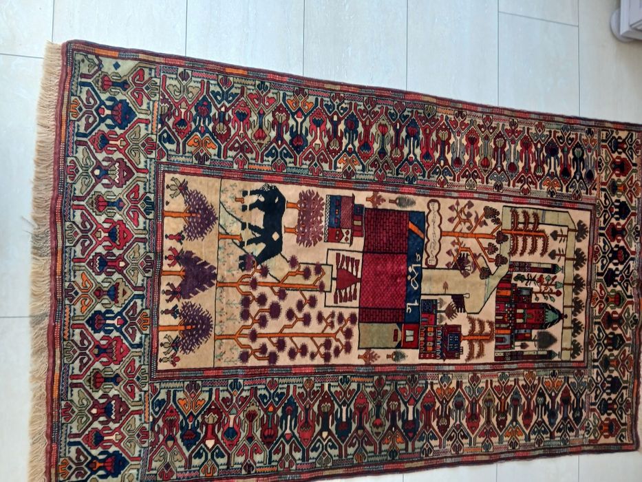 Covor lână nou cu eticheta