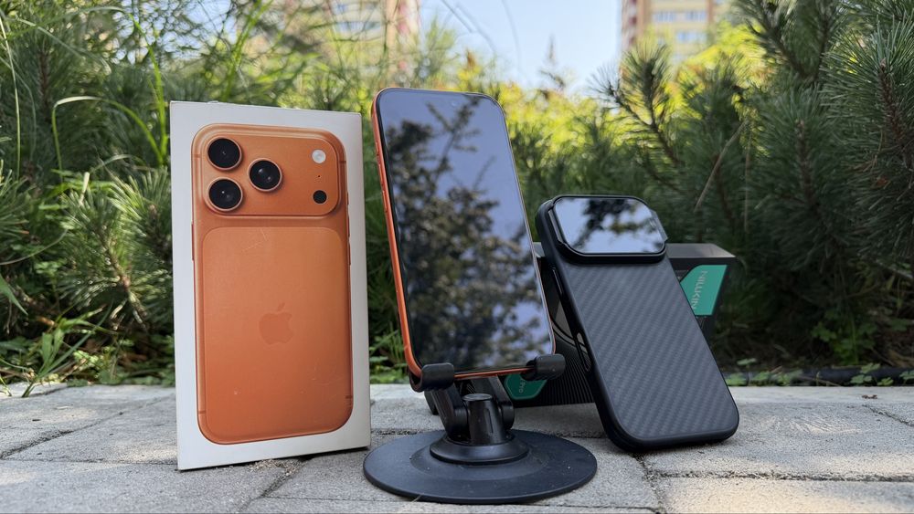 iPhone 17 pro, 256, Orange, EAC (от нового не отличить)
