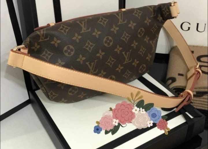 Borsete unisex, feronerie metalica inscriptionata, saculet, etichetă