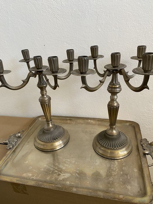 Fesnice  din  bronz  43 cm