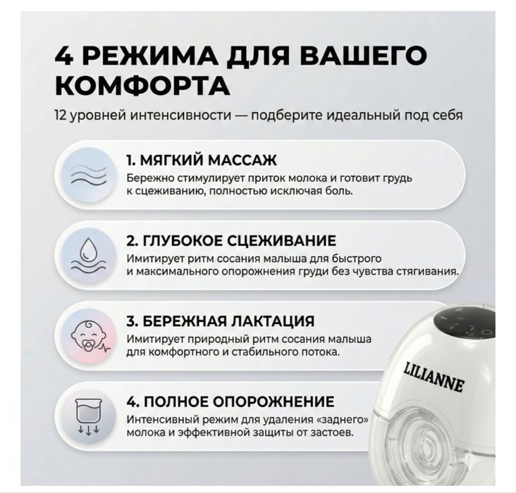 Продам ноаый  молокоотсос в упаковке