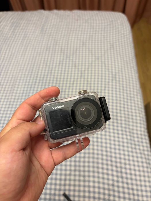 Vivitar action camera DVR922 4K - двойной экран