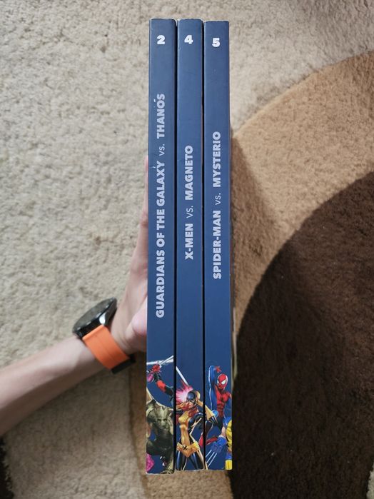 Set 3 benzi desenate marvel colecția infruntari legendare